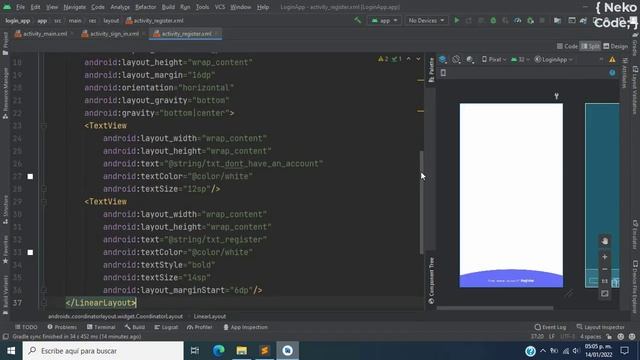 Login & Registration UI in Kotlin part 2 смотреть онлайн