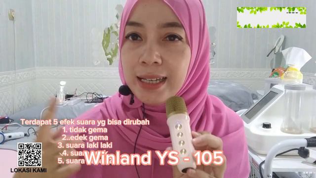 Winland YS 105 speaker bluetooth 2 Mic 1 set karaoke speaker ktv Cute Wireless смотреть онлайн