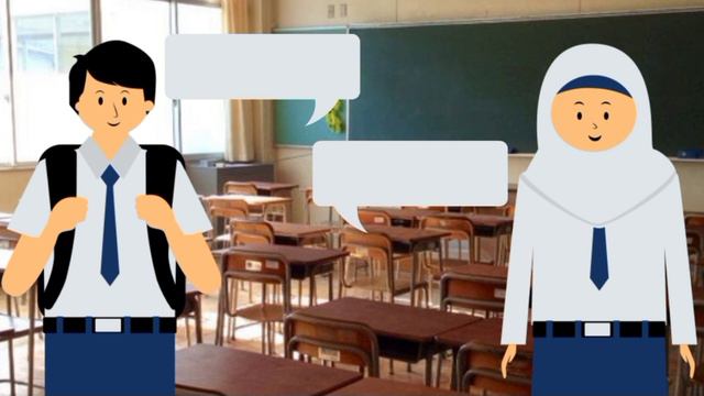 Present Perfect Conversation/Dialog - Haya & Satria (9F) смотреть онлайн