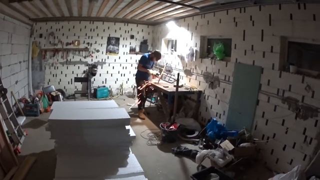 Минибайк своими руками. Часть 2. Сборка, первый выезд. Покраска смотреть онлайн