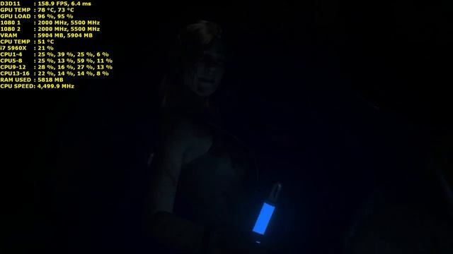 Rise Of The Tomb Raider Ultra Settings | GTX 1080 SLI | HB Bridge | i7 5960X 4.5GHz смотреть онлайн