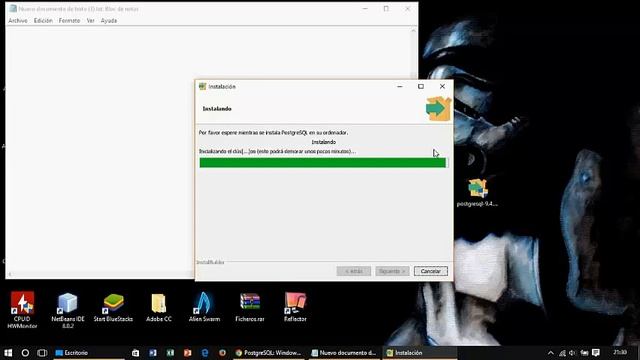 Instalacion de PostgreSQL en Windows 10 смотреть онлайн