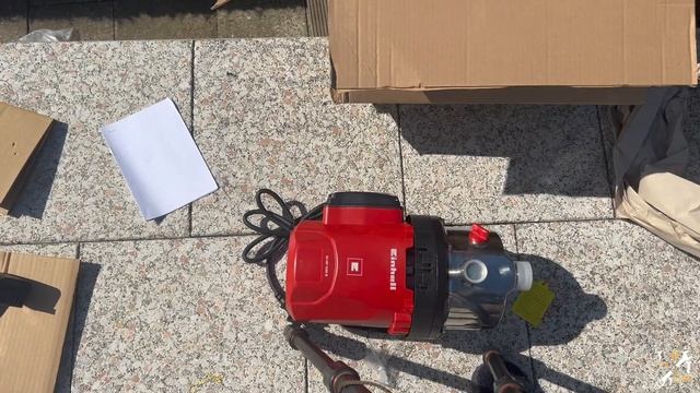 Einhell GartenPumpe GC-GP 1250 N UnBox Ersteindruck KURZVIDEO #DIY #DoItYourSelf #Simple #einhell