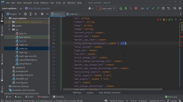 React App - Logik beim Erstellen einer Anwendung mit TypeScript смотреть онлайн