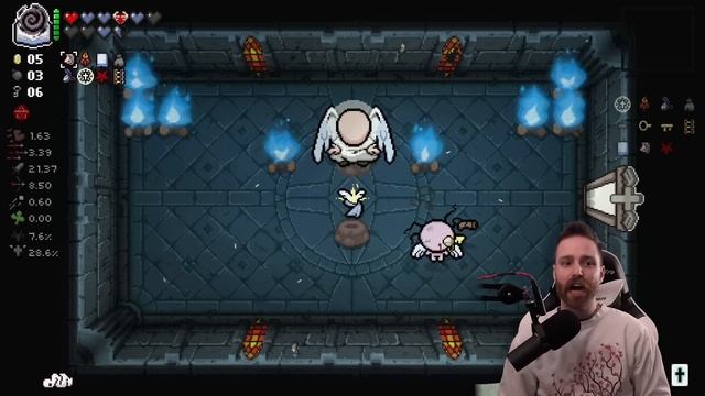 Tainted Isaac - Godly Run! смотреть онлайн