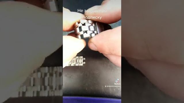 Как укоротить часовой браслет #shorts смотреть онлайн