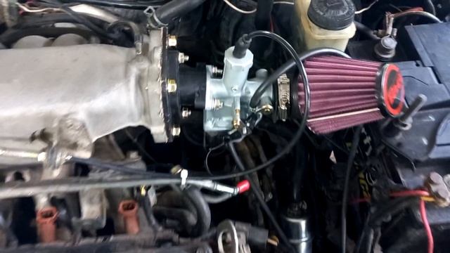 Auto con carburador de moto, un total éxito y super económico. смотреть онлайн
