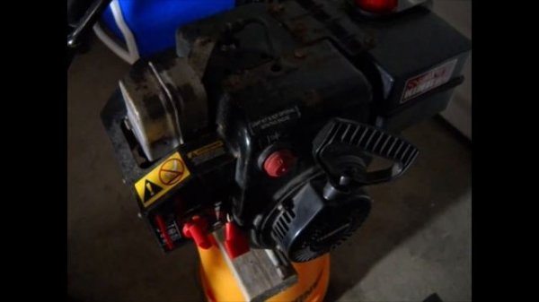 Tecumseh snow-king engine test run