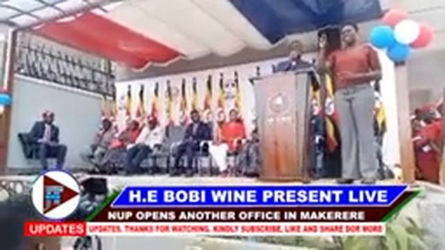 NUP opens a new office in Makerere |today 03.11.2023 смотреть онлайн