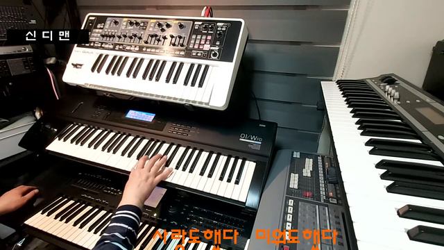 공항의이별&돌지않는풍차&문주란 이창배전자올겐 Korg i30 / 01w fd / Roiand gaia sh01 смотреть онлайн