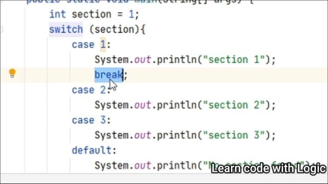 Java Programming Tutorial-22| Switch statement, break and default in Java |Java Basics for beginner смотреть онлайн