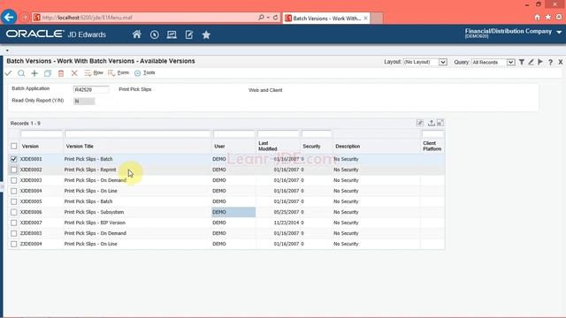 0701 Understanding Reports in the JDE EnterpriseOne 9 2 System смотреть онлайн