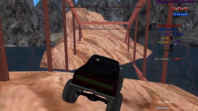 Прохождение скилл-тест на монстр-траке в Гта СА. смотреть онлайн