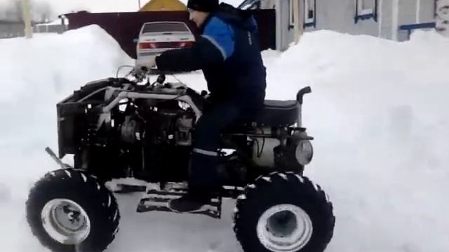 самодельный квадроцикл из ваз 2109 смотреть онлайн