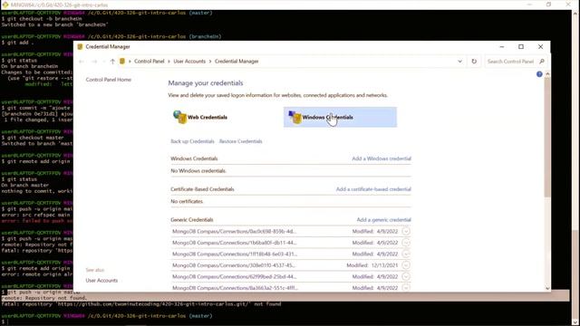 Git Push -u origin master Error remote repository not found. Visual studio code can't push to githu смотреть онлайн