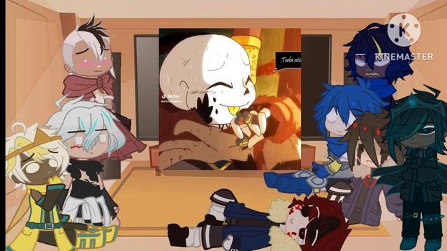 SANS AUS REACT TO MY FYP| Cringe | смотреть онлайн