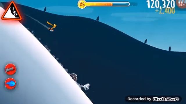 Играю в Ski Safari смотреть онлайн