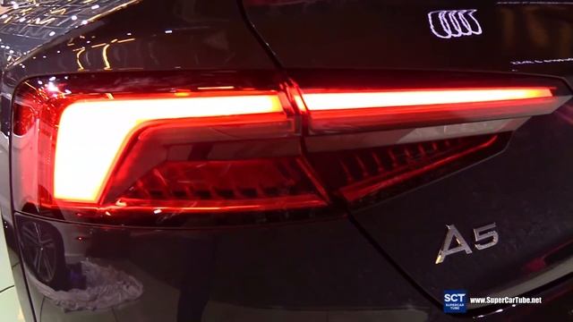 2018 Audi A5 TFSI Quattro Coupe - Exterior and Interior Walkaround - 2017 Montreal Auto Show смотреть онлайн