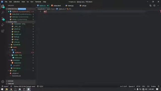 Django Basics #12 - CSS Static Files смотреть онлайн