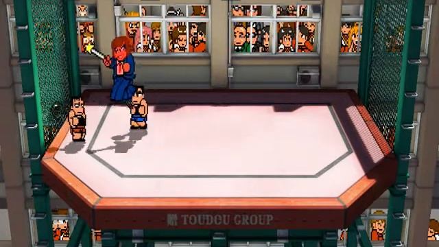 Kunio River City Ransom Infinity - Evolution - Otis (Onizuka Takashi) - OpenBOR Double Dragon Style смотреть онлайн