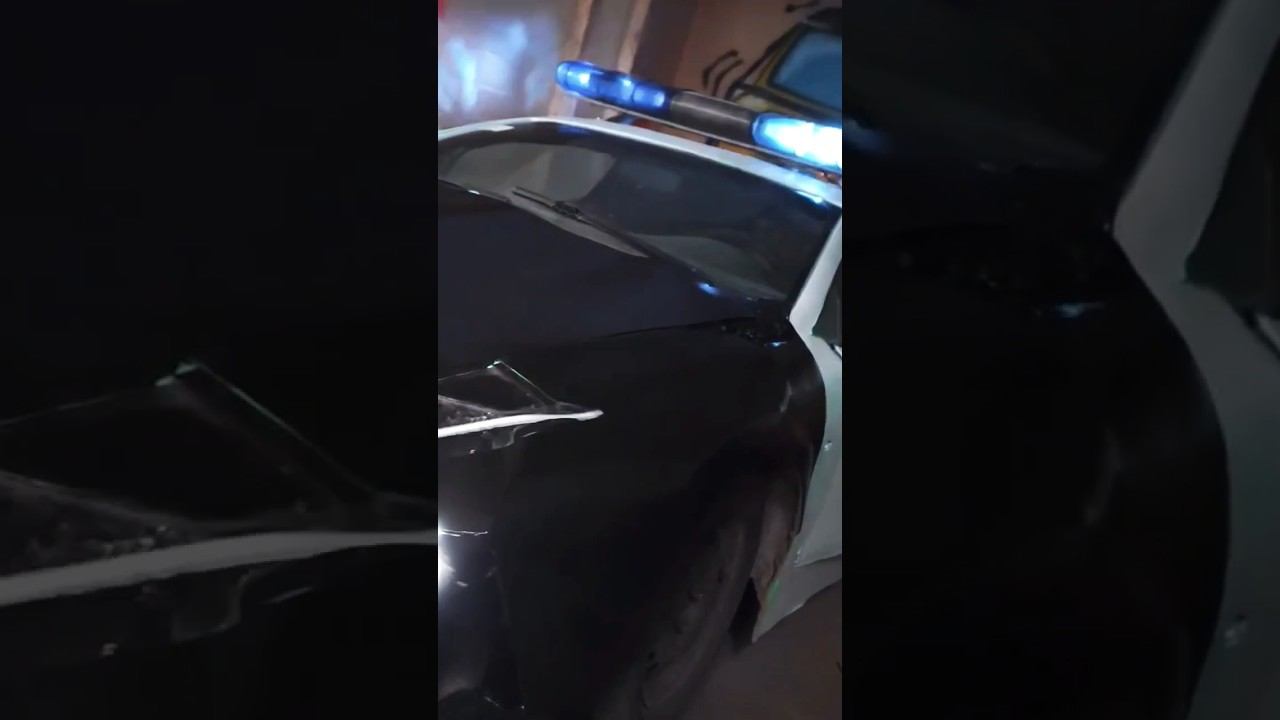 Сделали полицейскую Ламборгини #авто #ламба #своимируками смотреть онлайн