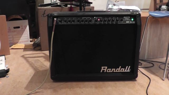 Randall Guitar Amplifier RG75 75 Watt Guitar Combo G2 Series смотреть онлайн