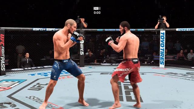 Khabib Nurmagomedov vs Sean Strickland Full Fight - UFC 5 Fight Of The Night смотреть онлайн