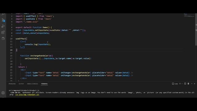 onChange in #React doesn't display last character of text || Delay by one character In Console. смотреть онлайн