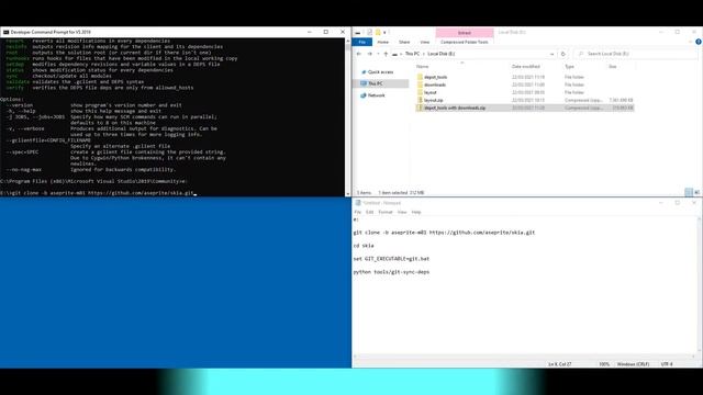 How to Compile / Build Aseprite in Windows 10 with Visual Studio 2019 Community (offline-toolchain) смотреть онлайн