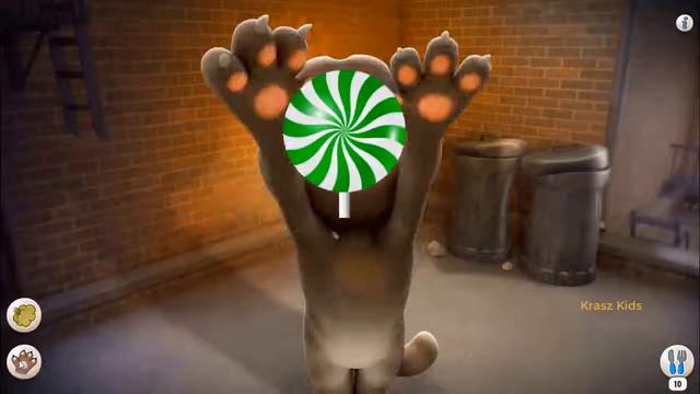 Мой Talking Cat Funny | Говорящий Том и друзья | видео для детей Часть 10 | Kids - TVN - Baby смотреть онлайн