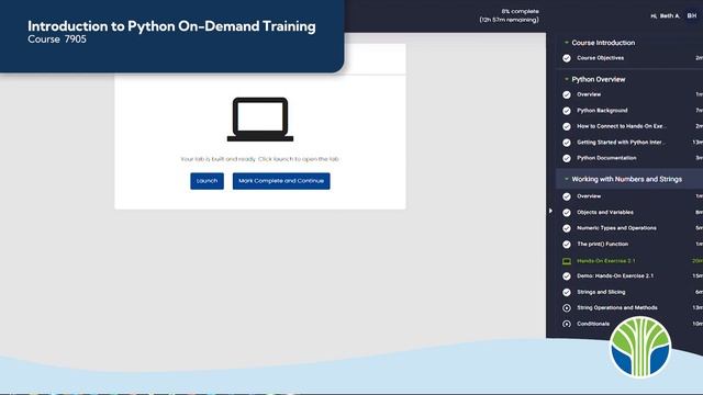 Learning Tree Course 7905 - Introduction to Python On Demand Training смотреть онлайн