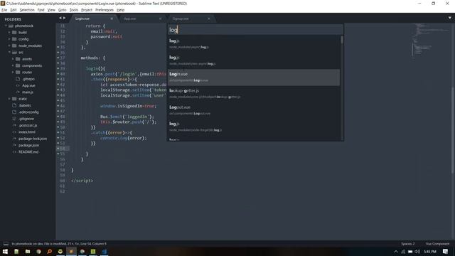 Authentication on Vue App: Protecting Routes using auth guard смотреть онлайн