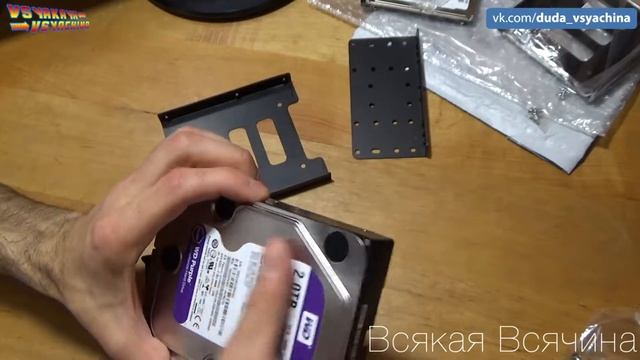 Корзина для HDD и SSD дисков Переходник с 3.5 на 2.5 диск смотреть онлайн