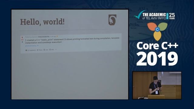 Core C++ 2019 :: Saar Raz :: Clang Concepts смотреть онлайн