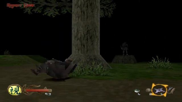Tenchu Stealth Assasins PS1 Уровень 4 Перебраться через контрольный пункт Прохождение за Рикимару смотреть онлайн