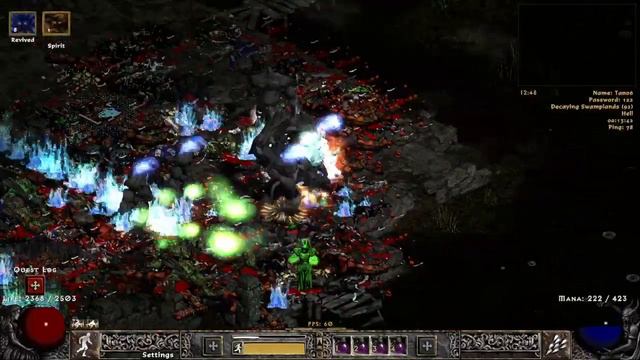 PD2 HC - Season 7 Rathma Necro Desecrate Difficulty 1 - Project Diablo 2 смотреть онлайн