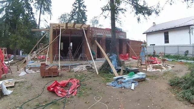 Сделали опалубку перекрытий. УШП. Пассивный дом смотреть онлайн