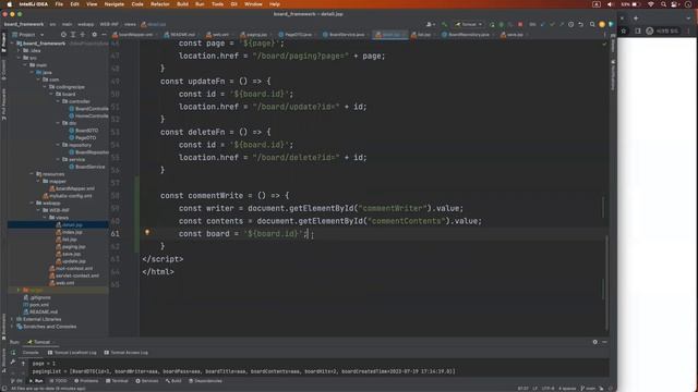[Spring + mysql + mybatis] 08_댓글_댓글작성(스프링 게시판, 인텔리제이, mybatis, mysql, jsp, paging) смотреть онлайн