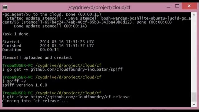 Installing Cloud Foundry on Windows with BOSH CLI смотреть онлайн