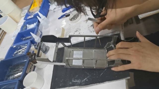 Assembly CMC Mercedes 600 Pullman with sunroof смотреть онлайн