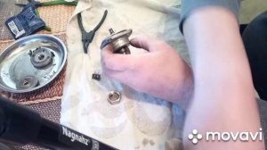 Замена подшипника в редукторе ушм