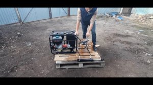 Бензиновая гидростанция. Маслостанция ДВС 17 л.с.