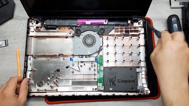 Полная разборка ноутбука Asus K540UB✔Апгрейд ✔замена термопасты и чистка от пыли ✔ Замена АКБ смотреть онлайн