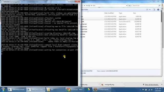 3 5 MongoDB Tutorial Downloading, Installing, and Basics MEAN Stack RESTful API Tutorial 3 смотреть онлайн