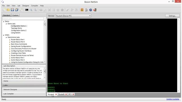 Netsim 9 Demo Lab 1, Part 2 | Cisco Network Simulator смотреть онлайн