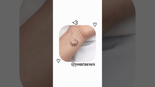 Small aesthetic tatto✨ #shorts #aesthetic #tattoo #ideas смотреть онлайн