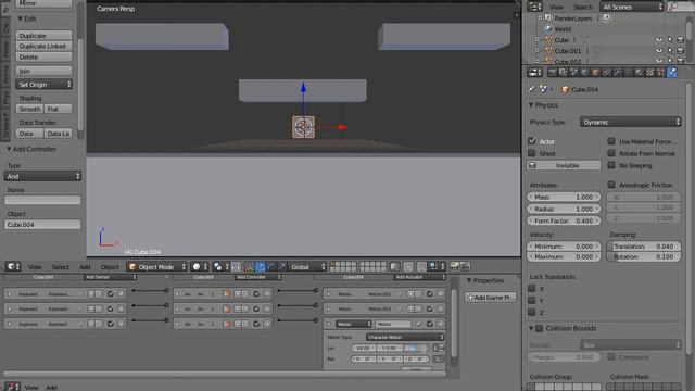 How To Make Character Jump and Export The Game in Blender смотреть онлайн