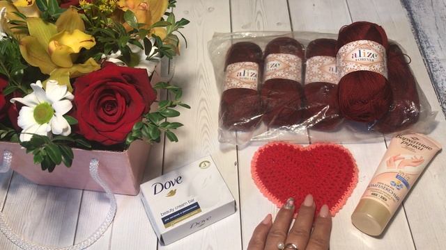 #рукодельныйподарок #вязальныеподруги Подарок к 8 Марта! Наташенька, спасибо! смотреть онлайн