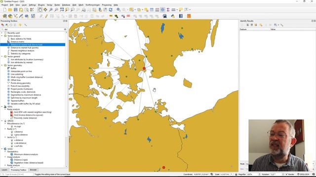 Using distance to nearest hub (line) and the NNjoin plugin to calculate distance to polygons in QGI смотреть онлайн