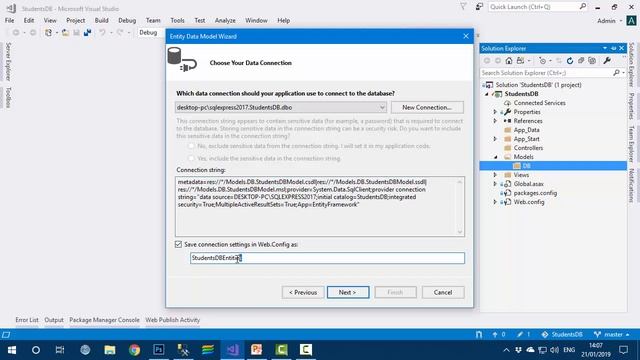 ASP.NET MVC 5 Tutorial In Urdu - Adding Entity Framework 6 using Database First to your project смотреть онлайн
